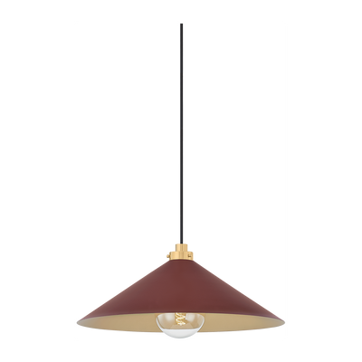 Hudson Valley Lighting Clivedon 1 Light Pendant Ceiling Light