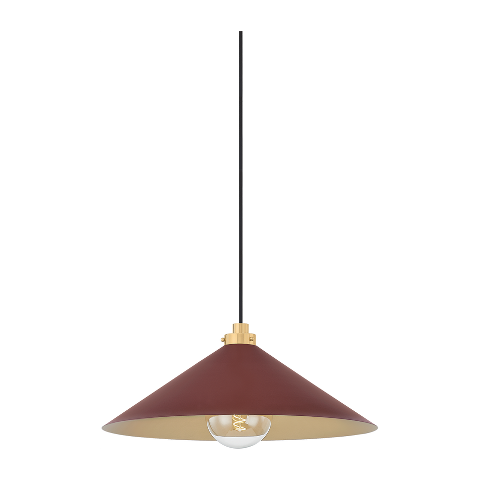Hudson Valley Lighting Clivedon 1 Light Pendant Ceiling Light