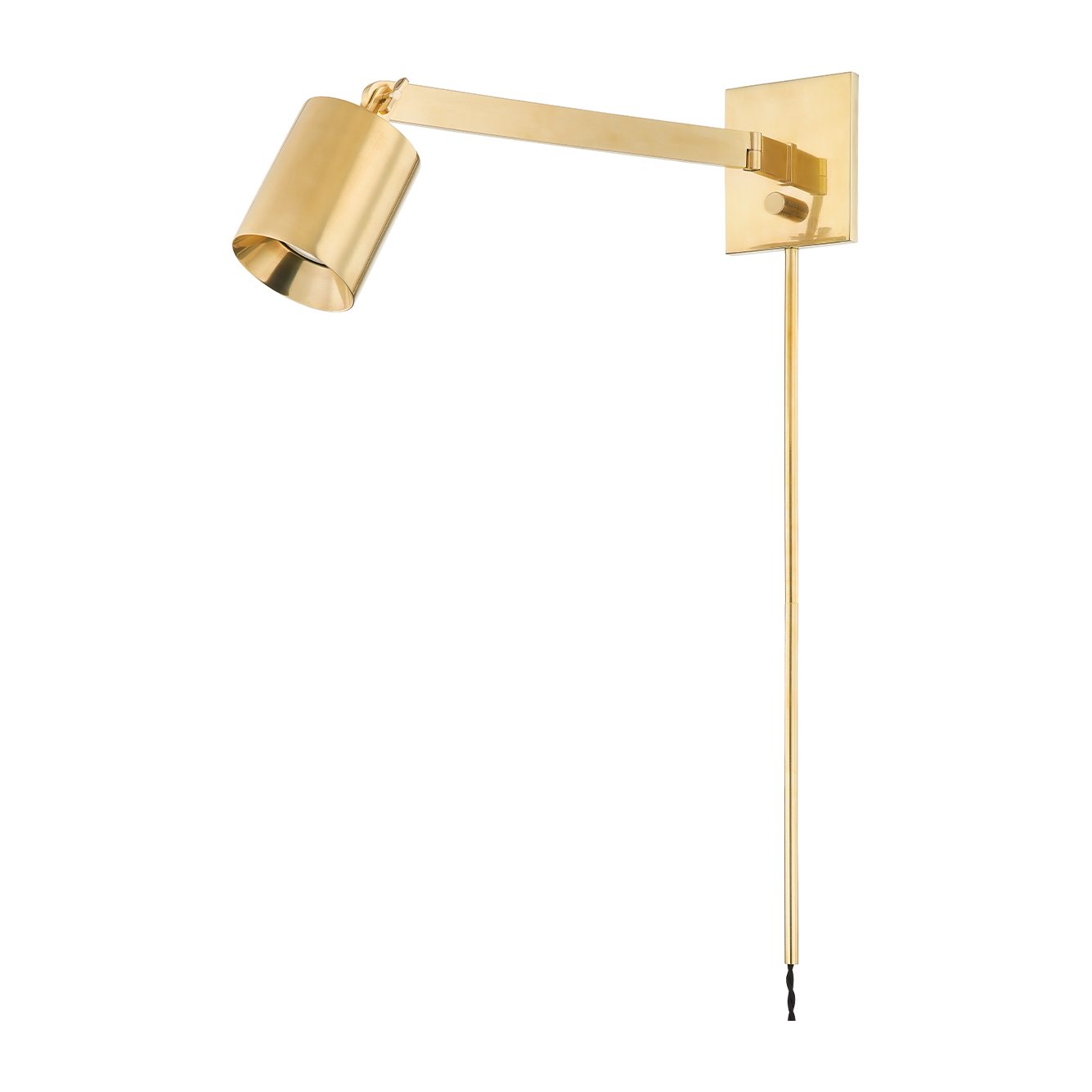 Hudson Valley Lighting Highgrove 1 Light 4.75 inch Plug-in Sconce Wall Light