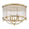 Hudson Valley Lighting Glass No.1 4 Light 19 inch Semi Flush Ceiling Light