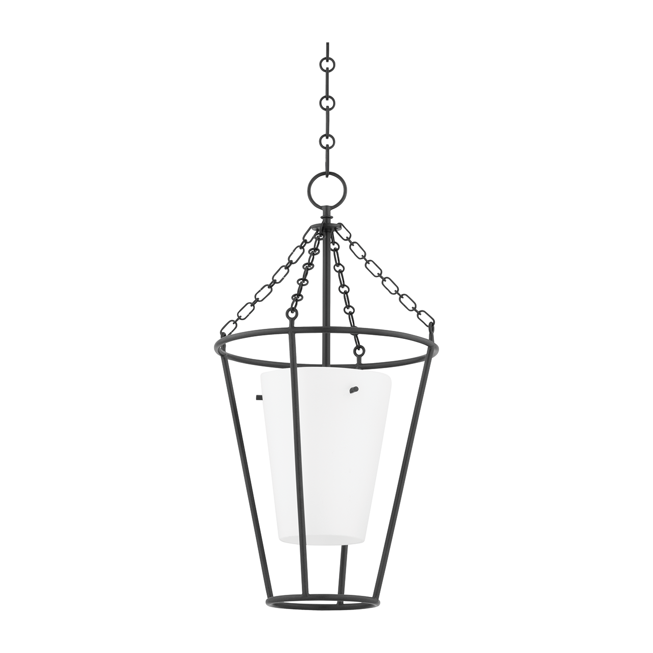 Hudson Valley Lighting Worchester 1 Light 13 inch Aged Iron Lantern Ceiling Light Clearance