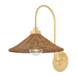 Hudson Valley Lighting Kensington 1 Light Aged Brass Wall Sconce Wall Light