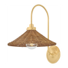Hudson Valley Lighting Kensington 1 Light Aged Brass Wall Sconce Wall Light