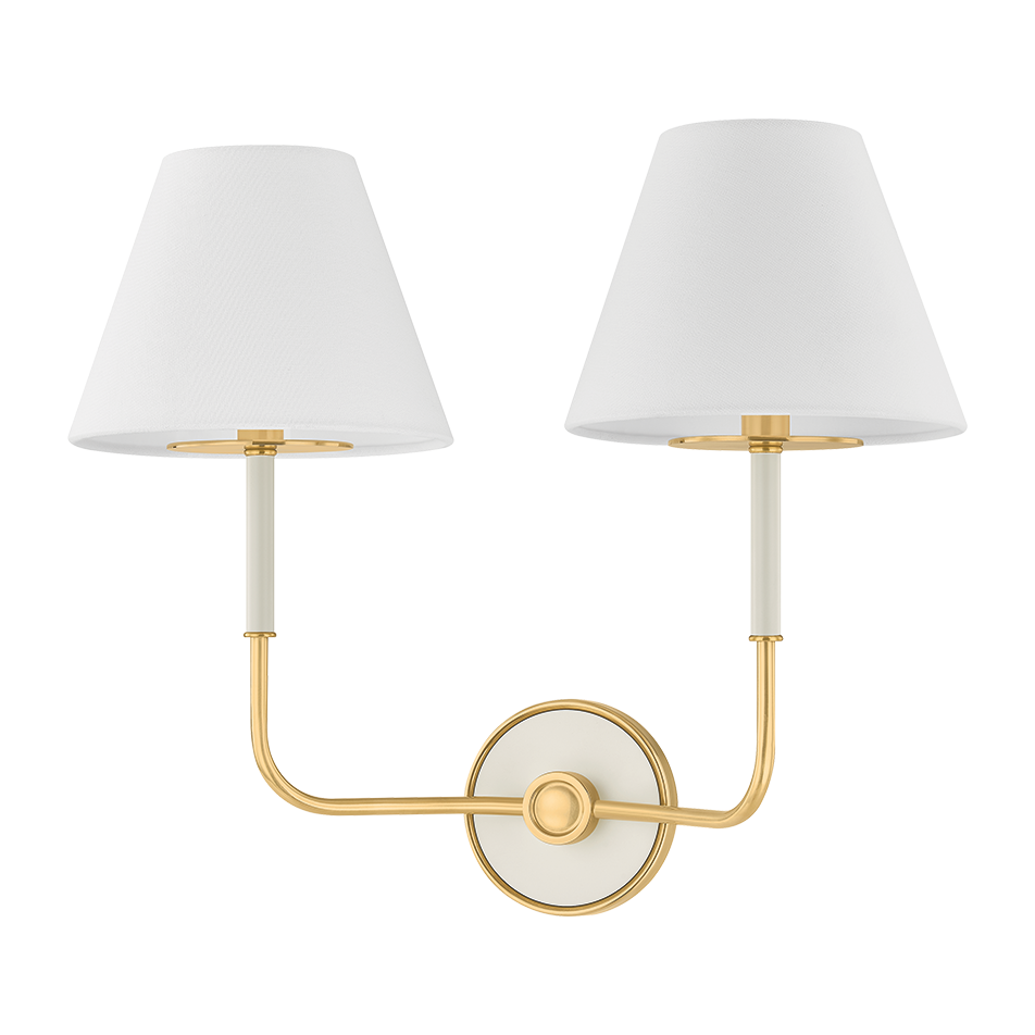 Hudson Valley Lighting Wedgewood 2 Light Wall Sconce Wall Light