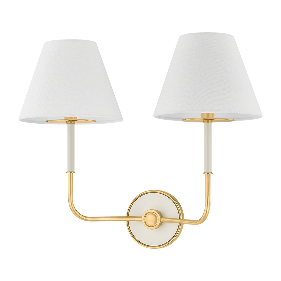 Hudson Valley Lighting Wedgewood 2 Light Wall Sconce Wall Light