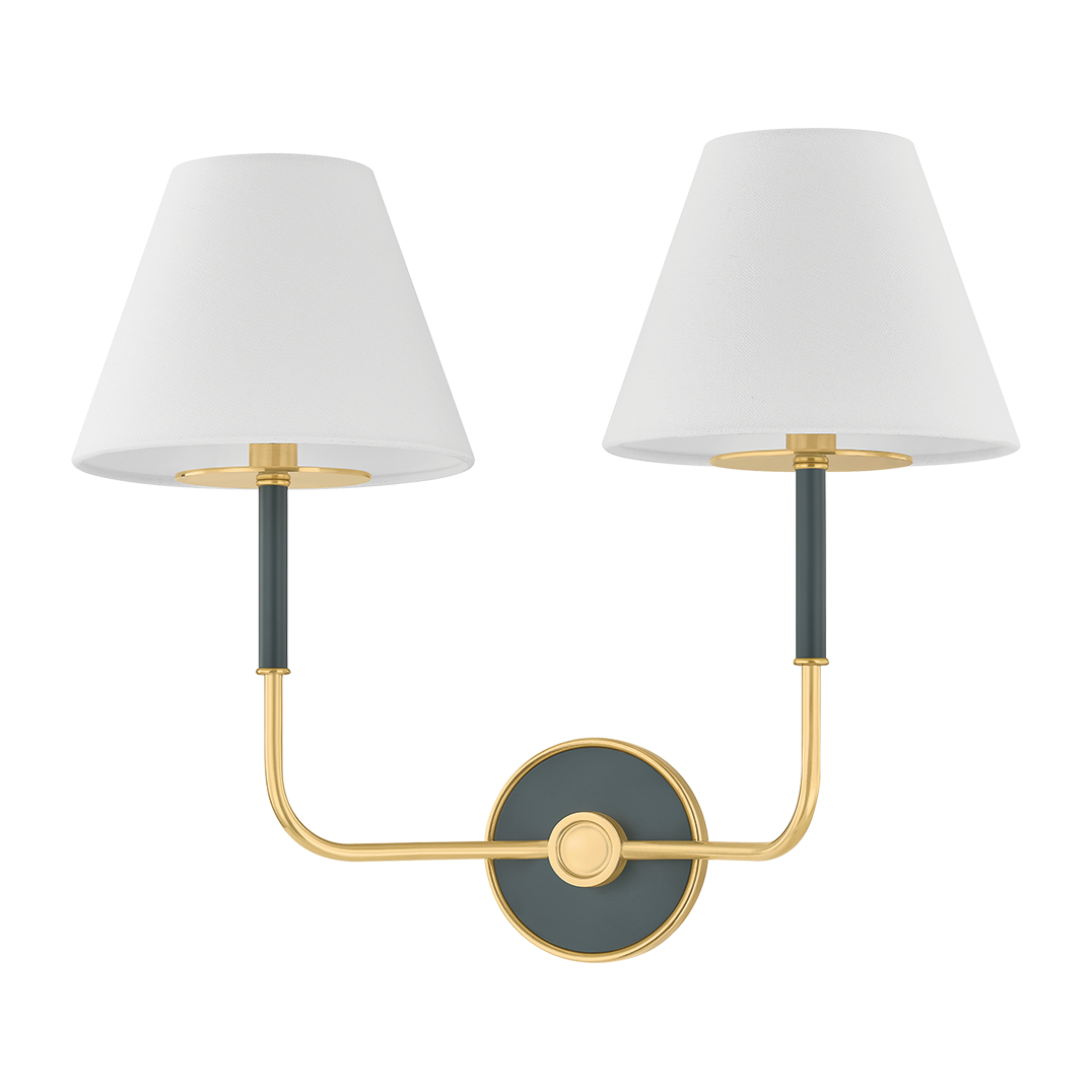 Hudson Valley Lighting Wedgewood 2 Light Wall Sconce Wall Light