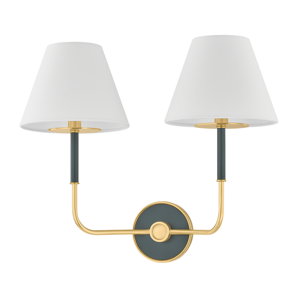 Hudson Valley Lighting Wedgewood 2 Light Wall Sconce Wall Light