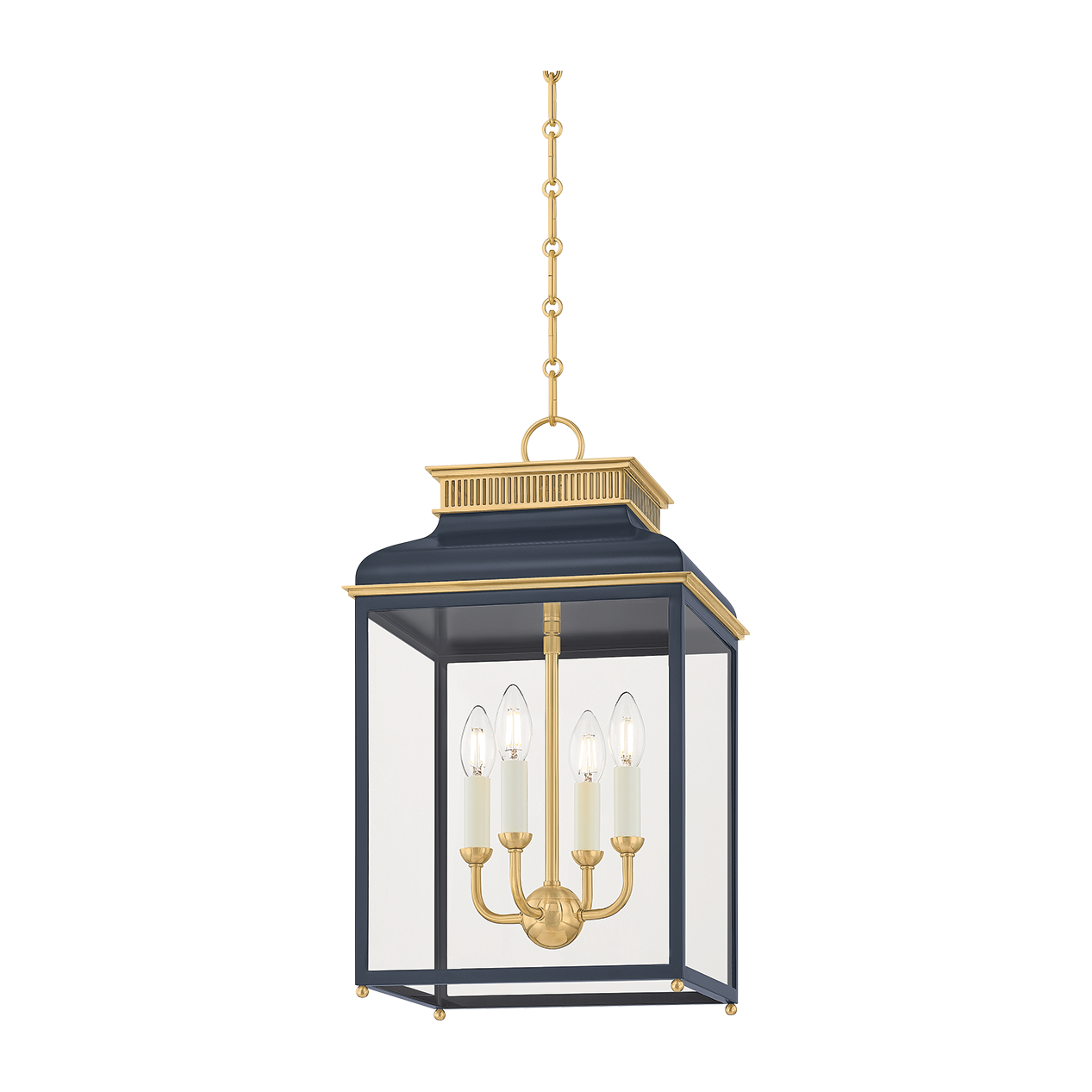 Hudson Valley Lighting Houghton 4 Light 12.75 inch Lantern Ceiling Light