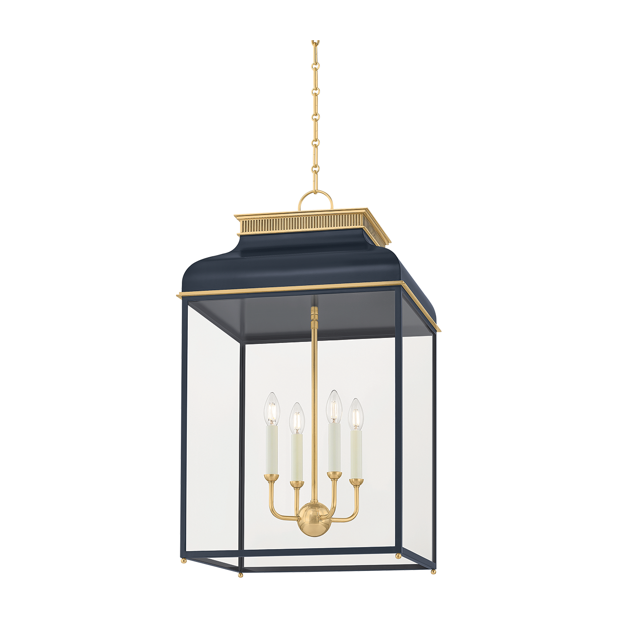 Hudson Valley Lighting Houghton 4 Light 19 inch Lantern Ceiling Light