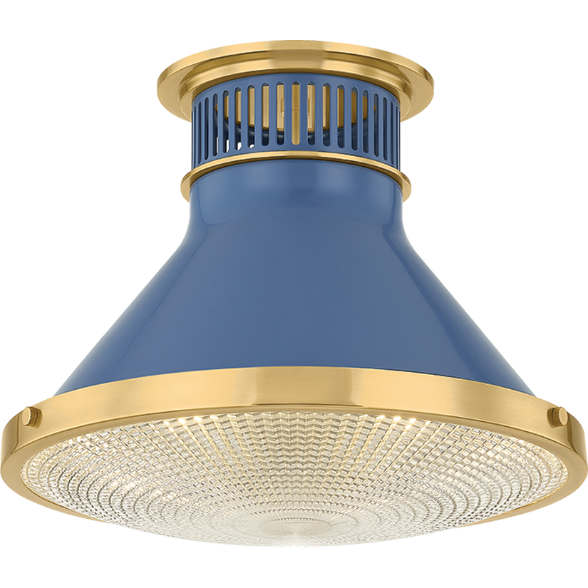 Hudson Valley Lighting Highclere 1 Light 15 watt Flush Mount Ceiling Light