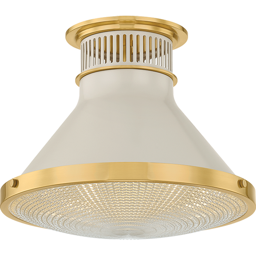 Hudson Valley Lighting Highclere 1 Light 15 watt Flush Mount Ceiling Light