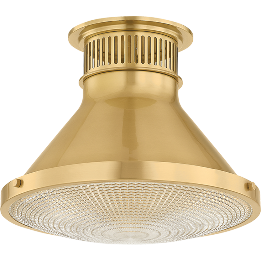 Hudson Valley Lighting Highclere 1 Light 15 watt Flush Mount Ceiling Light