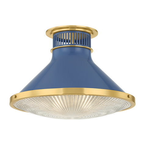 Hudson Valley Lighting Highclere 1 Light Flush Mount Ceiling Light