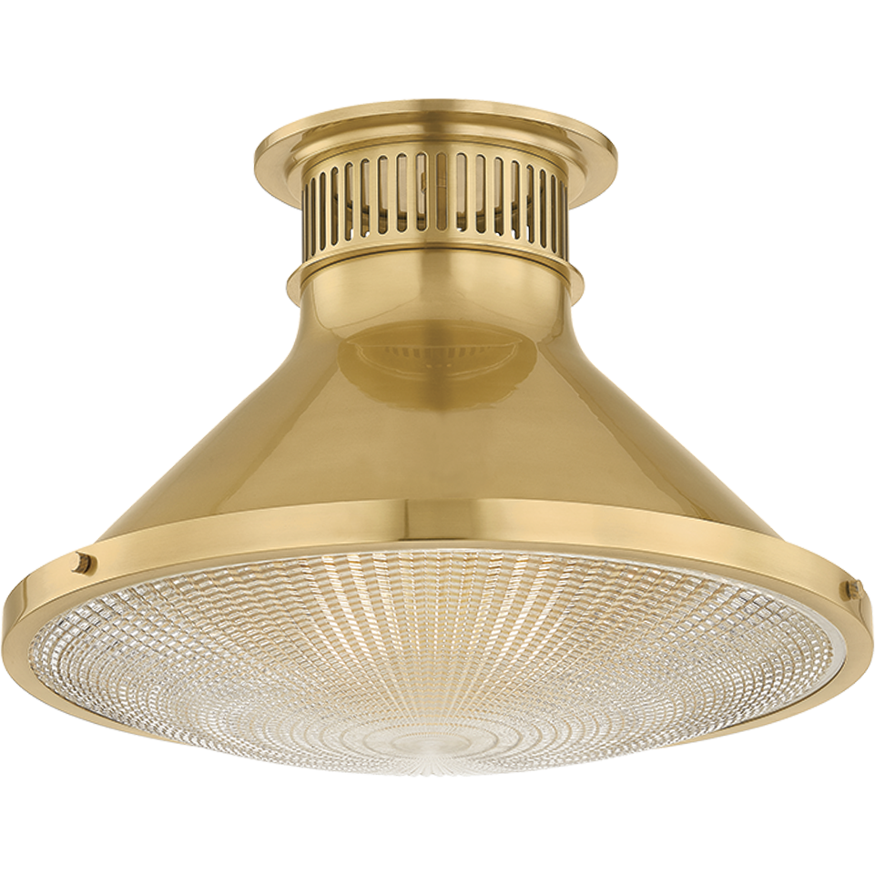 Hudson Valley Lighting Highclere 1 Light Flush Mount Ceiling Light