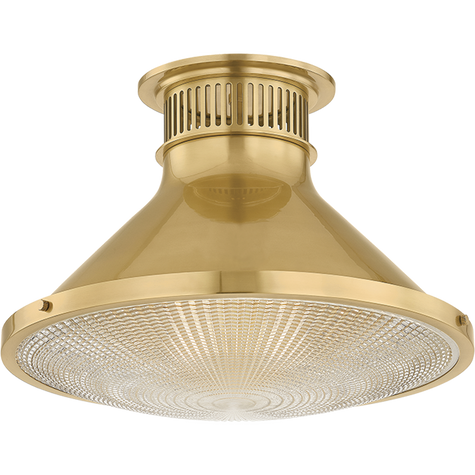 Hudson Valley Lighting Highclere 1 Light Flush Mount Ceiling Light