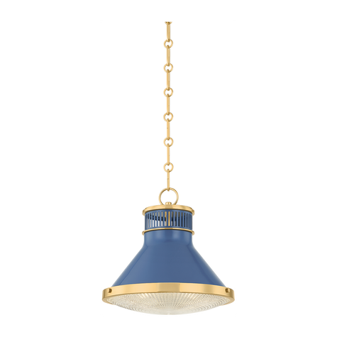 Hudson Valley Lighting Highclere 1 Light 15 watt Pendant Ceiling Light