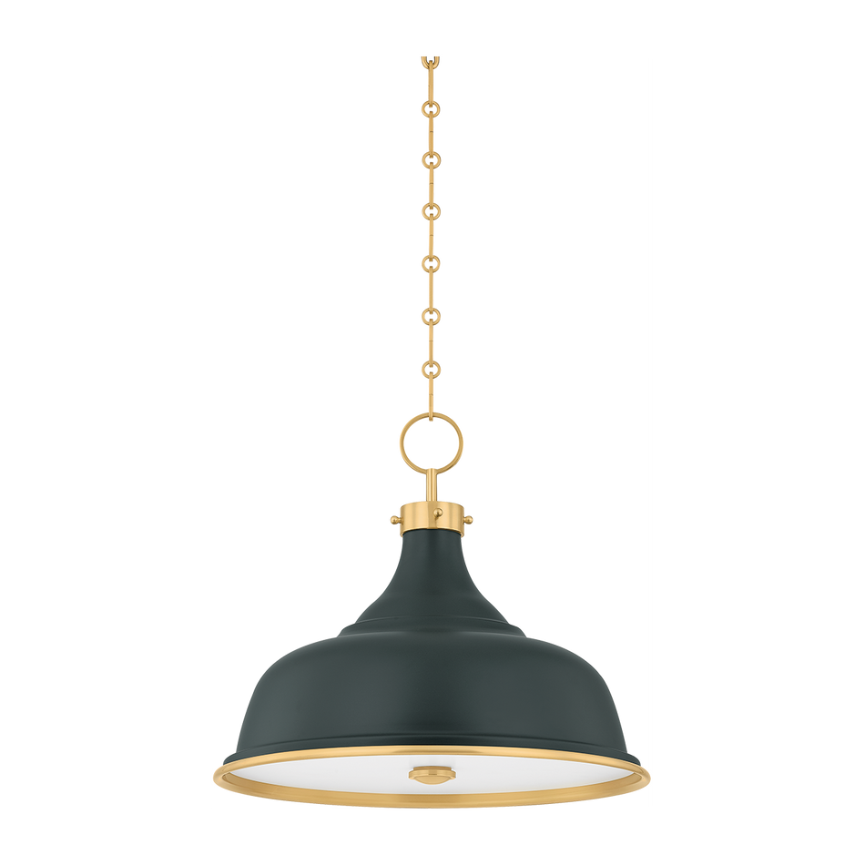 Hudson Valley Lighting Painted No. 1 3 Light Pendant Ceiling Light