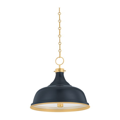 Hudson Valley Lighting Painted No.1 3 Light 18 inch Pendant Ceiling Light