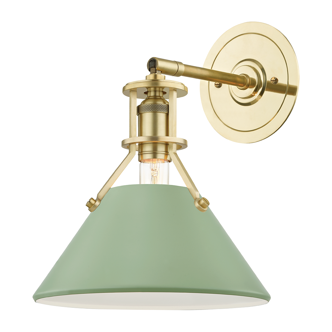 Hudson Valley Lighting Painted No.2 1 Light 9.5 inch Wall Sconce Wall Light