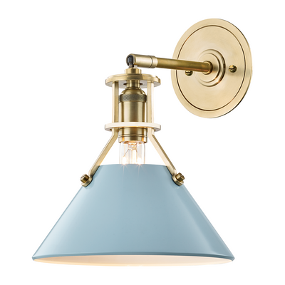Hudson Valley Lighting Painted No.2 1 Light 9.5 inch Wall Sconce Wall Light
