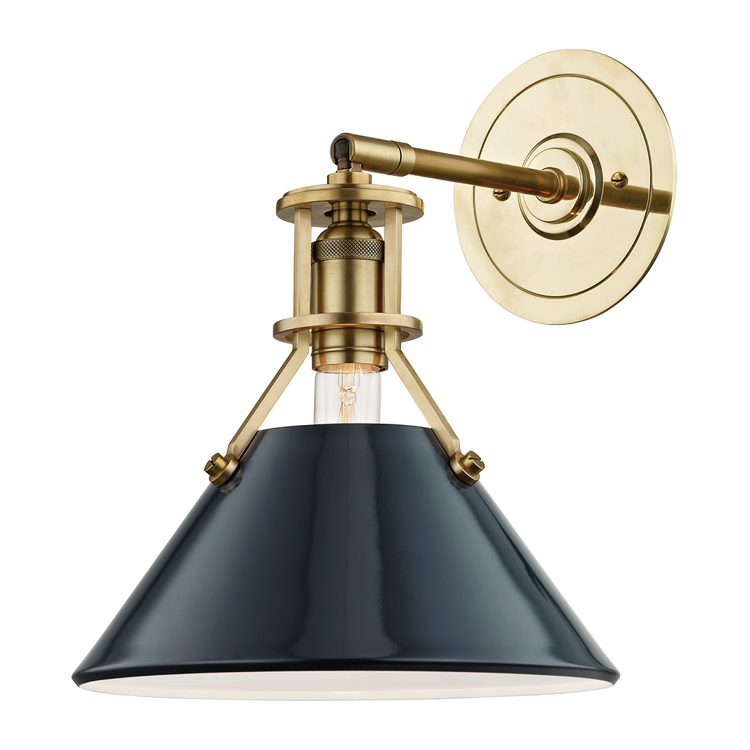 Hudson Valley Lighting Painted No.2 1 Light 9.5 inch Wall Sconce Wall Light