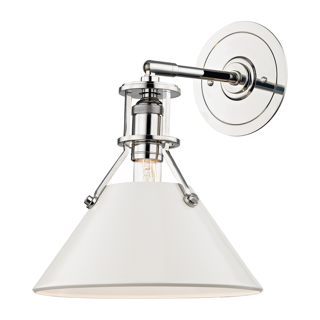 Hudson Valley Lighting Painted No.2 1 Light 9.5 inch Wall Sconce Wall Light