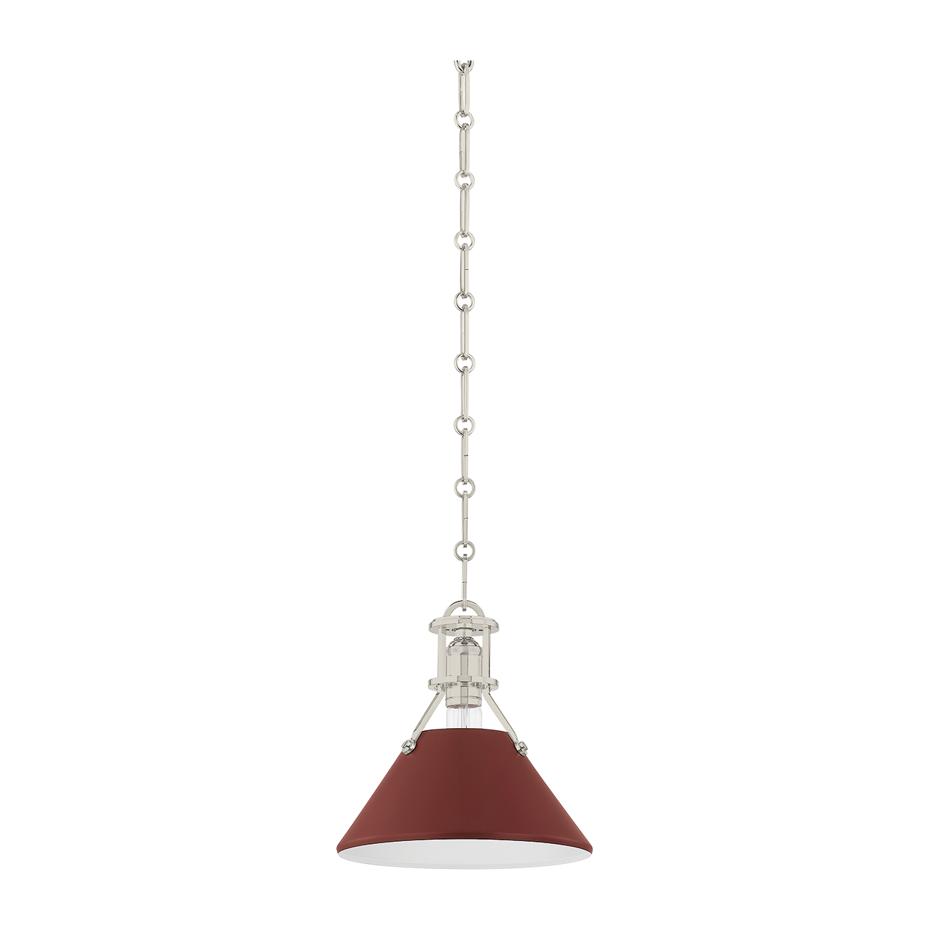 Hudson Valley Lighting Painted No. 2 1 Light 8 watt Pendant Ceiling Light