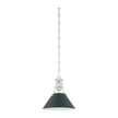 Hudson Valley Lighting Painted No. 2 1 Light 8 watt Pendant Ceiling Light