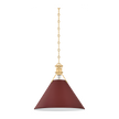 Hudson Valley Lighting Painted No. 2 1 Light 15 watt Pendant Ceiling Light