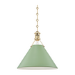 Hudson Valley Lighting Painted No.2 1 Light 16 inch Pendant Ceiling Light