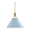 Hudson Valley Lighting Painted No.2 1 Light 16 inch Pendant Ceiling Light