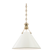Hudson Valley Lighting Painted No.2 1 Light 16 inch Pendant Ceiling Light
