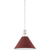 Hudson Valley Lighting Painted No. 2 1 Light 15 watt Pendant Ceiling Light