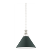 Hudson Valley Lighting Painted No. 2 1 Light 15 watt Pendant Ceiling Light
