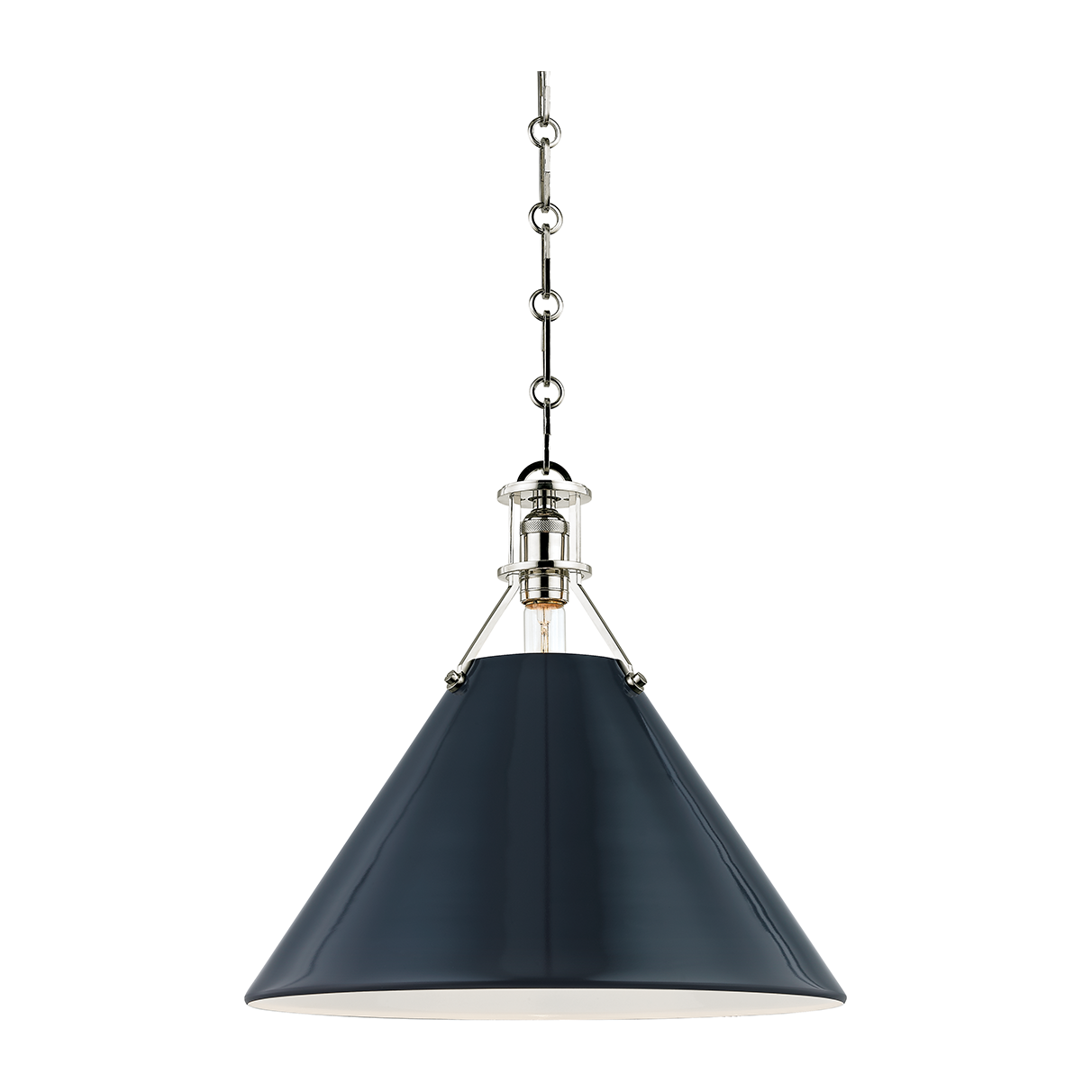 Hudson Valley Lighting Painted No.2 1 Light 16 inch Pendant Ceiling Light