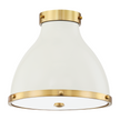 Hudson Valley Lighting Painted No. 3 2 Light 12.5 inch Flush Mount Ceiling Light
