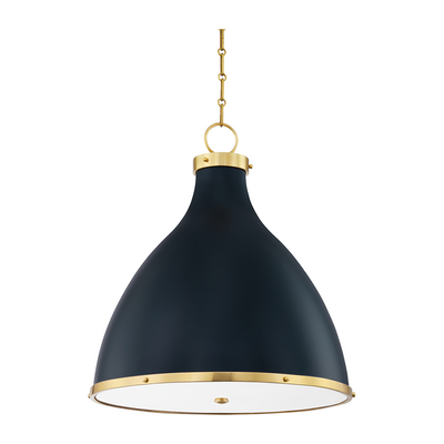 Hudson Valley Lighting Painted No. 3 3 Light 22.5 inch Pendant Ceiling Light