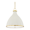 Hudson Valley Lighting Painted No. 3 3 Light 22.5 inch Pendant Ceiling Light