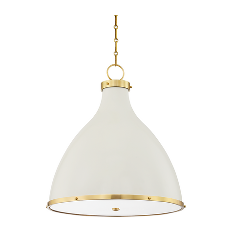 Hudson Valley Lighting Painted No. 3 3 Light 22.5 inch Pendant Ceiling Light