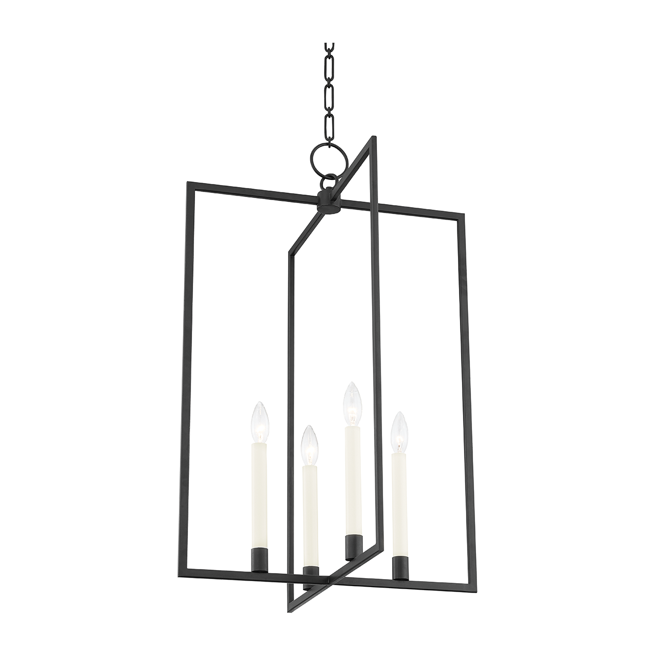 Hudson Valley Lighting Middleborough 4 Light 20 inch Aged Iron Lantern Ceiling Light Clearance