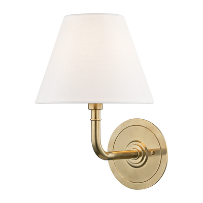 Hudson Valley Lighting Signature No.1 1 Light 8 inch Wall Sconce Wall Light