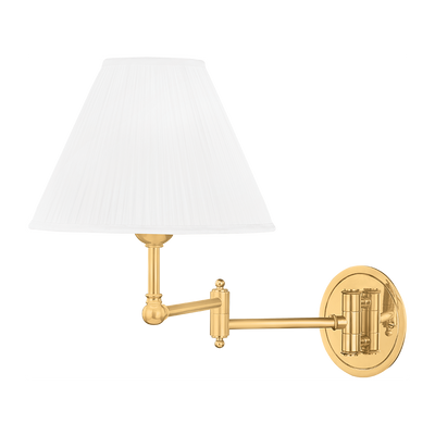 Hudson Valley Lighting Signature No.1 1 Light 10 inch Wall Sconce Wall Light