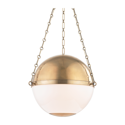 Hudson Valley Lighting Sphere No.2 3 Light 20.5 inch Pendant Ceiling Light