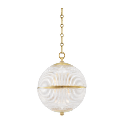 Hudson Valley Lighting Sphere No. 3 1 Light 13 inch Pendant Ceiling Light