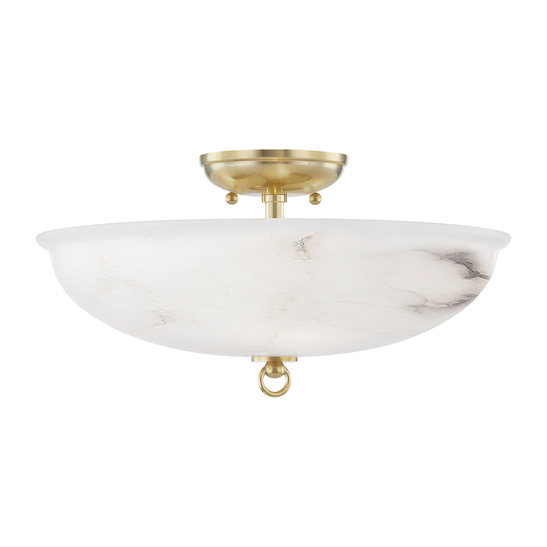 Hudson Valley Lighting Somerset 3 Light 16 inch Semi Flush Ceiling Light
