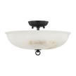 Hudson Valley Lighting Somerset 3 Light 16 inch Semi Flush Ceiling Light
