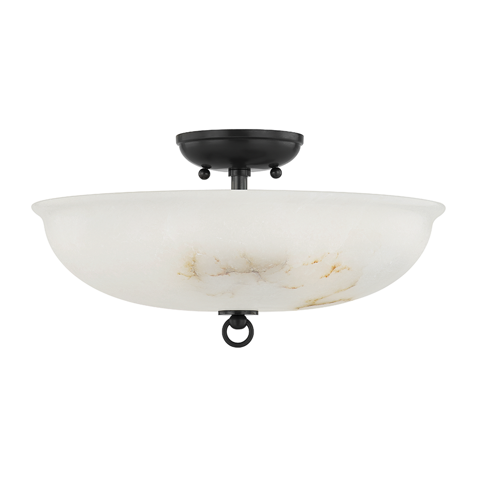Hudson Valley Lighting Somerset 3 Light 16 inch Semi Flush Ceiling Light