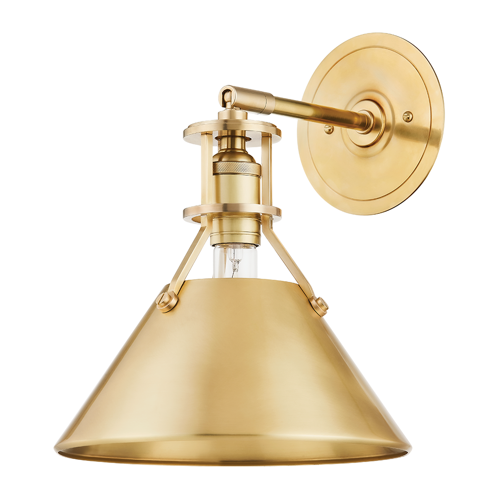 Hudson Valley Lighting Metal No. 2 1 Light 9.5 inch Wall Sconce Wall Light