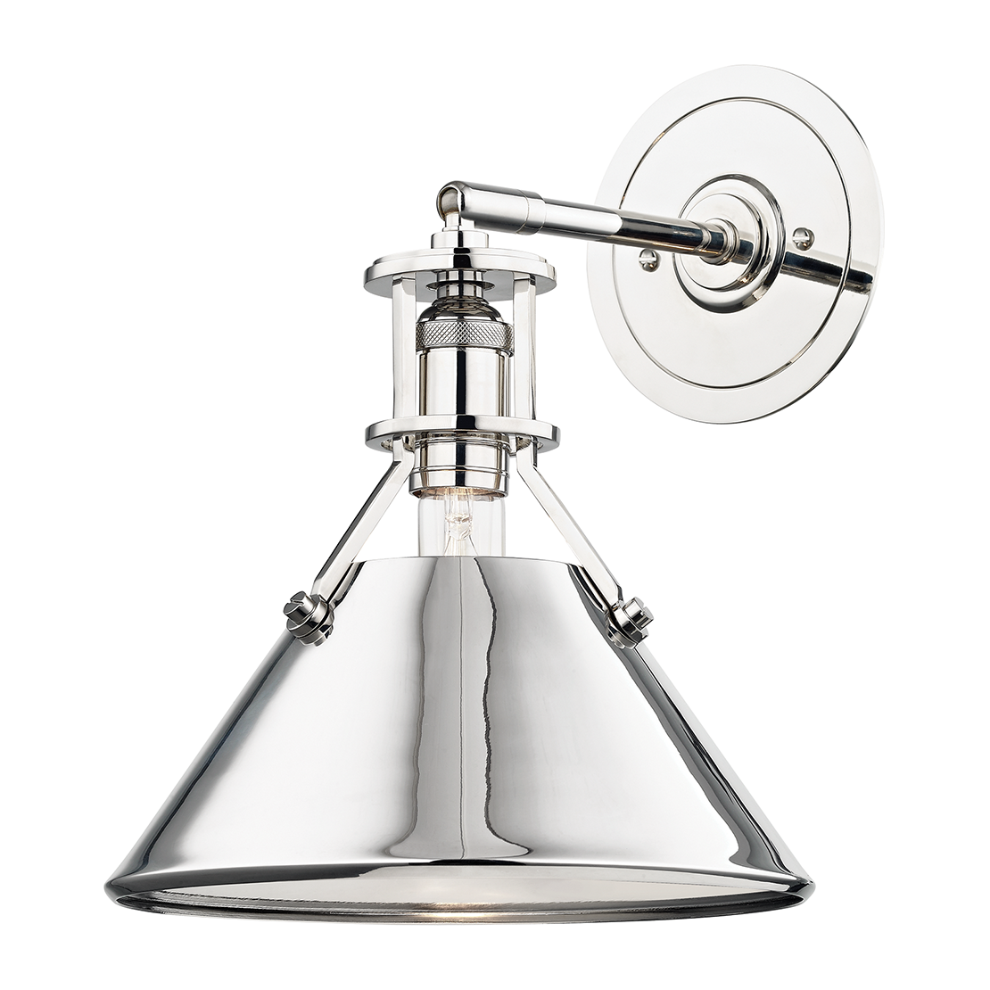 Hudson Valley Lighting Metal No. 2 1 Light 9.5 inch Wall Sconce Wall Light