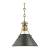 Hudson Valley Lighting Metal No. 2 1 Light 9.5 inch Pendant Ceiling Light